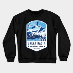 Ski Great Basin National Park Nevada Crewneck Sweatshirt